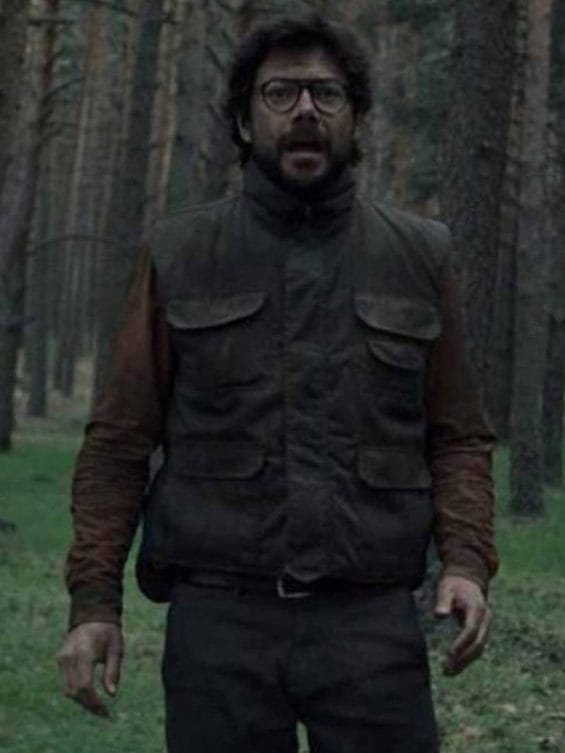 Money Heist S03 Álvaro Morte Vest