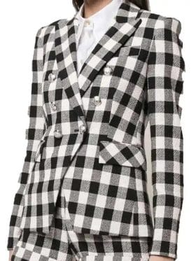 Emily in Paris Emily Cooper Checked Blazer