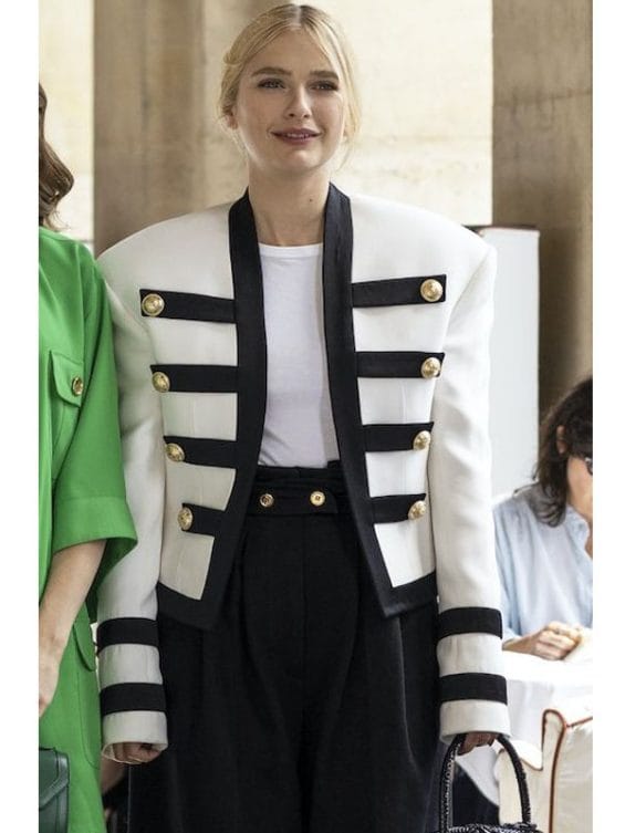Emily In Paris S02 Camille Military Jacket