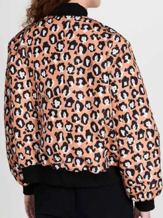 Emily In Paris S03 Lily Collins Bomber Jacket