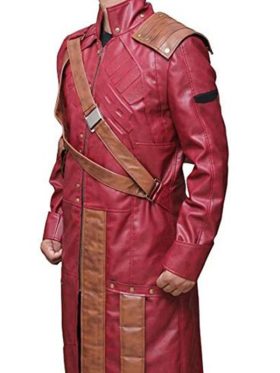 Guardians of The Galaxy Star Lord Trench Coat