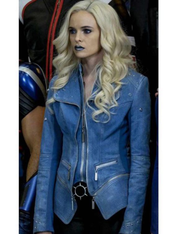 The Flash S04 Killer Frost Blue Jacket