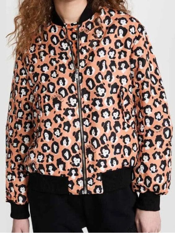 Emily In Paris S03 Lily Collins Bomber Jacket
