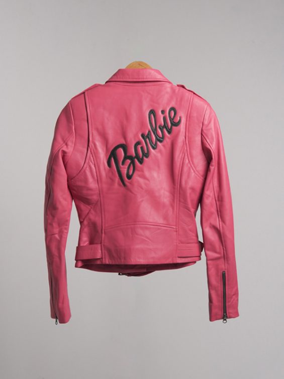 Barbie Doll Pink Leather Jacket
