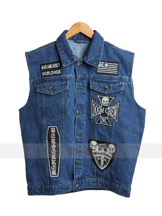 Black Label Society Biker Vest