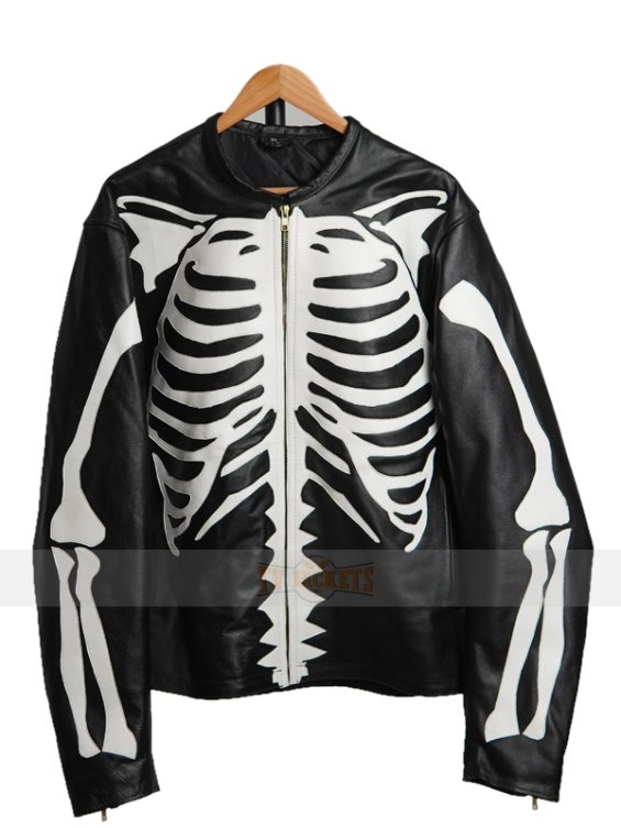 Men Skeleton Vanson Leather Jacket