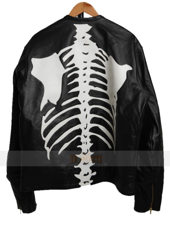 Men Skeleton Vanson Leather Jacket