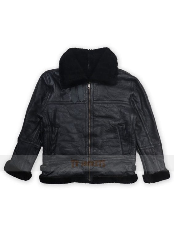 Men B3 Genuine Shearling Leather Jacket