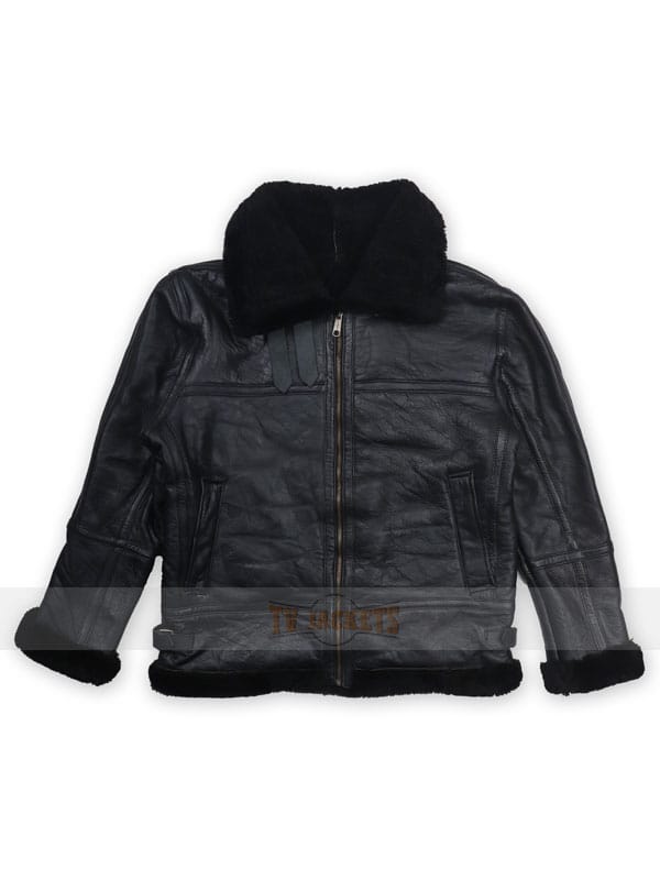 Men B3 Genuine Shearling Leather Jacket