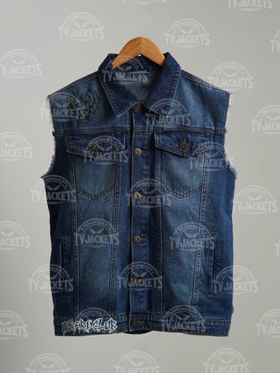 Our Universe Stranger Things Eddie Denim Vest