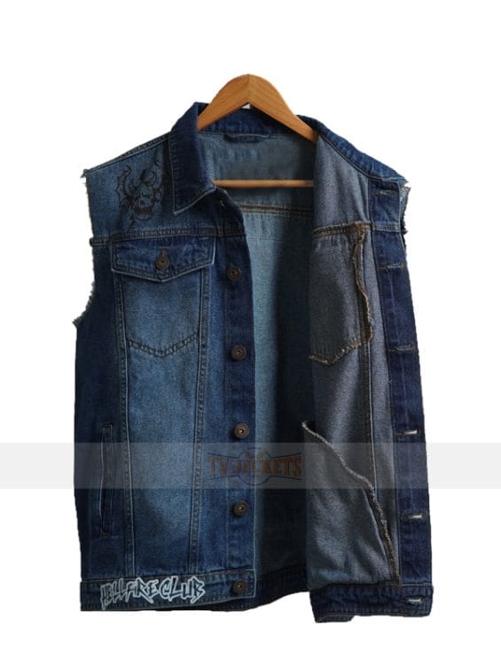 Our Universe Stranger Things Eddie Denim Vest