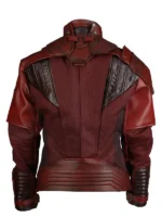 Avengers Infinity War Star Lord leather jacket with a bold sci-fi design