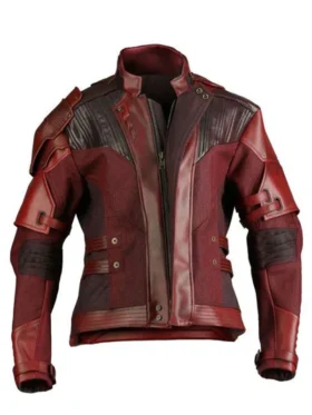 Avengers Infinity War Star Lord leather jacket worn by Chris Pratt