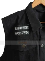 Black Motorcycle Club Blue Denim Vest