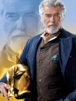 Black Adam Dr. Fate Coat worn by Pierce Brosnan in the movie