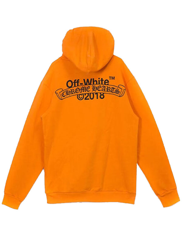 Chrome Off White x Hearts 2018 Hoodie Chrome Off White x Hearts 2018 Hoodie