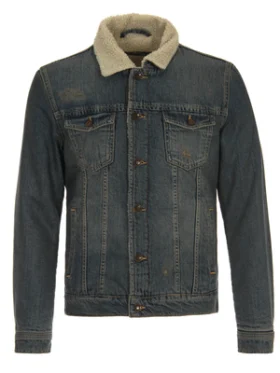 Samuel Garcia Elite Itzan Escamilla Blue Denim Jacket