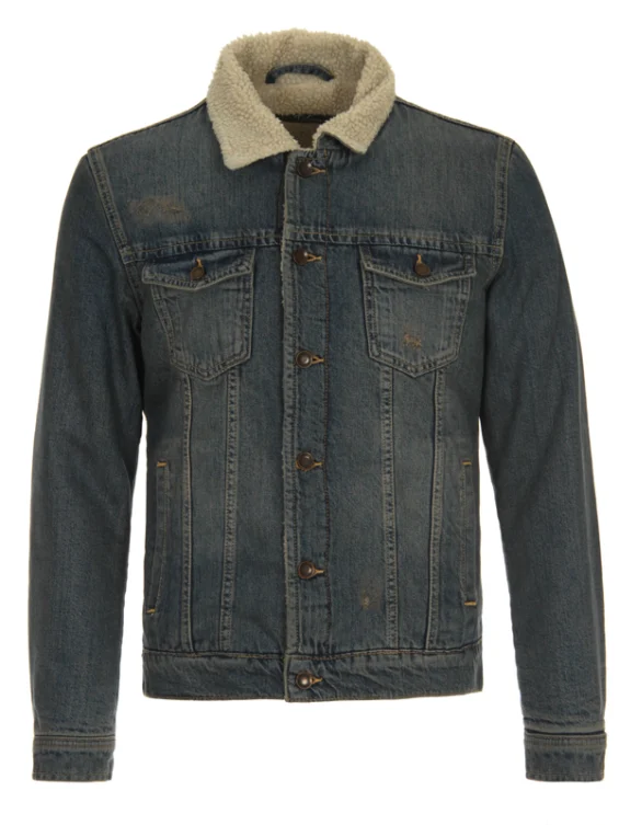 Samuel Garcia Elite Itzan Escamilla Blue Denim Jacket
