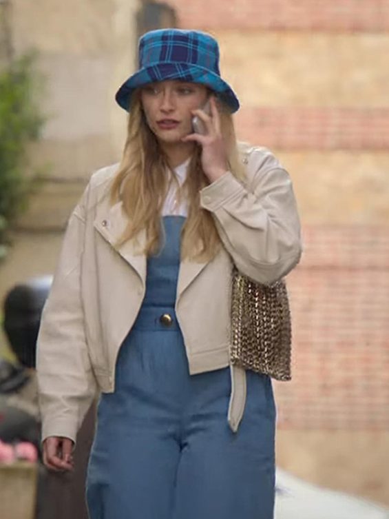 Emily in Paris S02 Camille Beige Jacket