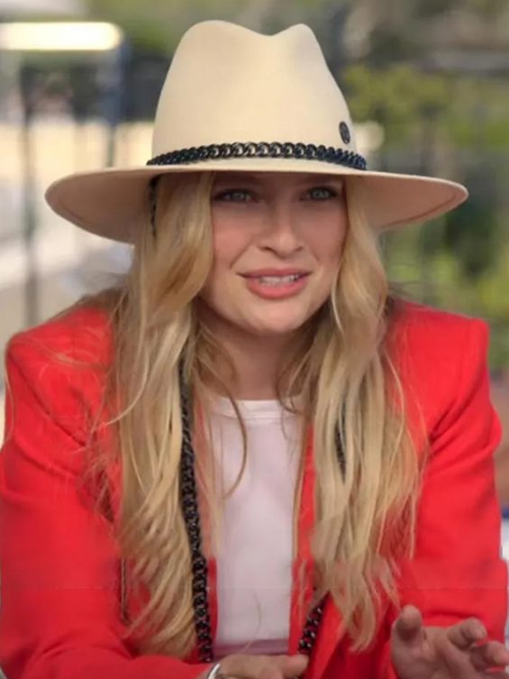 Emily in Paris S02 Camille Razat Red Blazer