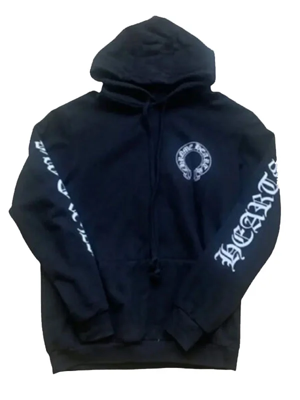 Close-up of Online Exclusive Hoodie showing quality stitching and soft texture
