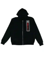 Foti Jarvis Block Hearts Black Hoodie