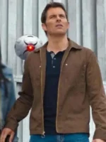 James-Marsden-Brown-cotton-Jacket