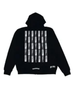 Foti Jarvis Block Hearts Black Hoodie
