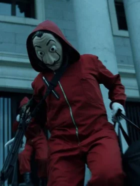 La Casa De Papel Red Money Heist Costume