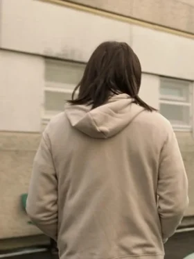 Laura Haddock Max Meladze White Hoodie