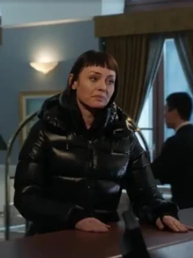 Meladze Black Puffer Coat