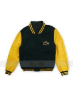 Men's Lacoste Wool Blend Bomber Jacket