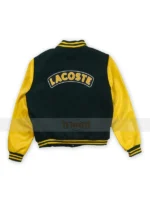 Men's Lacoste Wool Blend Bomber Jacket