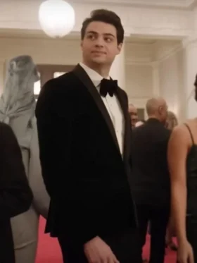 Noah Centineo Hendricks Black Tuxedo Blazer