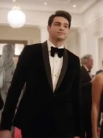 Noah Centineo Hendricks Black Tuxedo Blazer