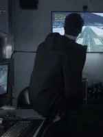 Noah Centineo Black Hooded Jacket