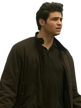 Noah Centineo as Owen Hendricks in The Recruit 2022 Owen Hendricks Jacket – a trendy men’s casual bomber from TV Jackets black jacket collection.