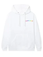 Chrome Hearts Peace N Love White Hoodie with bold graphic design