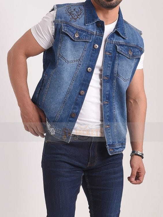 Our Universe Stranger Things Eddie Denim Vest