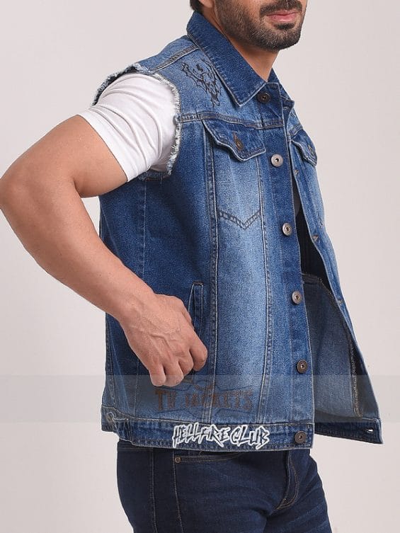 Our Universe Stranger Things Eddie Denim Vest