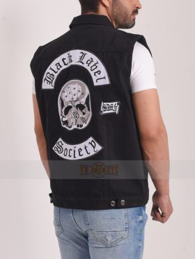 Black Label Society Biker Vest