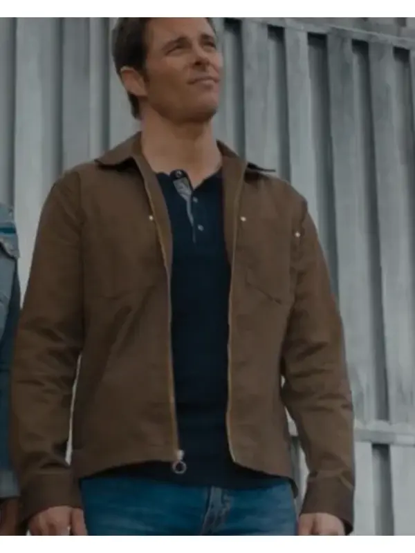 Tom-Sonic-The-Hedgehog-2-James-Marsden-Brown-Jacket Hedgehog 2 Tom Brown Jacket