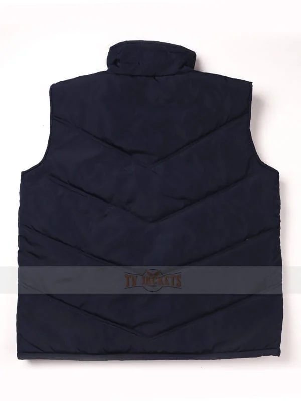 Vintage Tricolor Puffer Parachute Vest