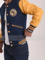 Yellowjackets Ella Purnell Blue Varsity Jacket