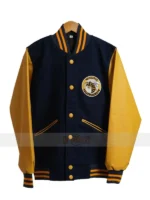 Yellowjackets Ella Purnell Blue Varsity Jacket