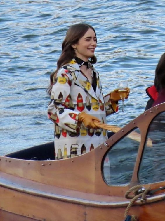 Emily in Paris Emily Cooper Trench Coat