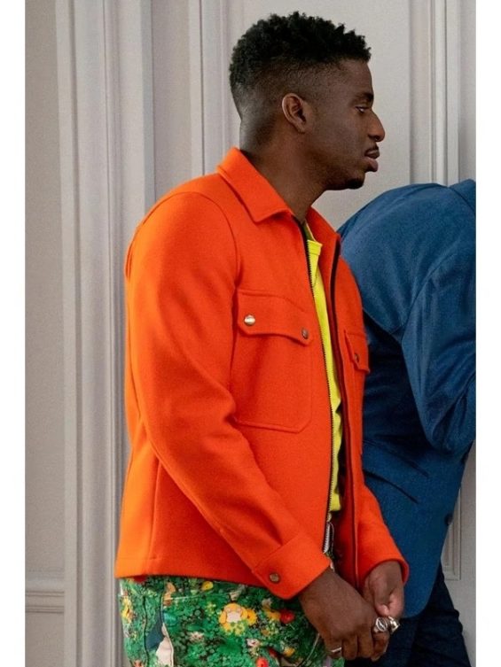 Emily in Paris Julien Orange Jacket
