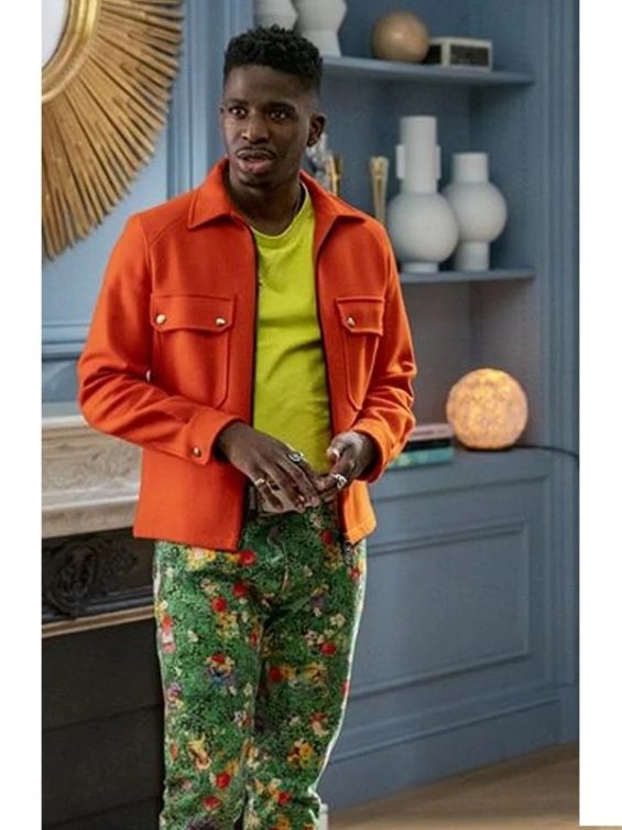 Emily in Paris Julien Orange Jacket