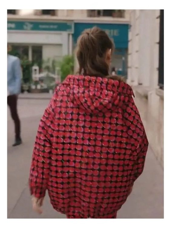Lily Collins Emily In Paris S03 Cherries Jacket