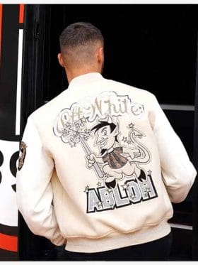 AC Milan Off White Jacket